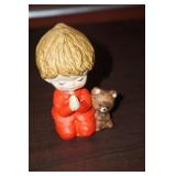 Little Boy Saying Nightly Prayers