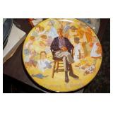 Norman Rockewell Plate Remembered