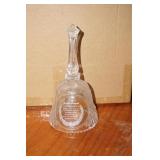 Lead Crystal Bell w/Lord
