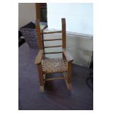 Wooden Baby Doll Rocker