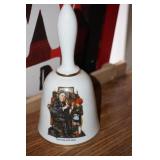 Norman Rockewell Series Bell Series Doctor & Doll