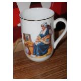 Norman Rockewell Coffee Cup Memories