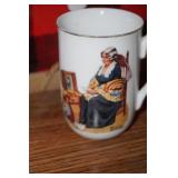Norman Rockewell Coffee Cup Memories