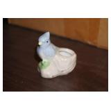 Blue Bird Toothpick Holder