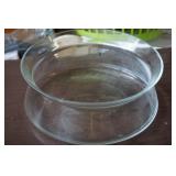 Extra Large Clear Bowl Hand Made