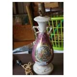 Iridescent George/Martha Washington Lamp