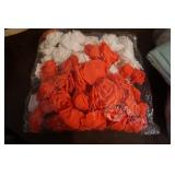 NIP Bag of Red/White Roses