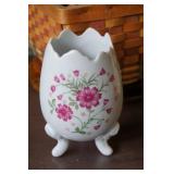 Large Egg Shaped Bud Vase
