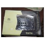 Pewter Baking Dish Bless This House NIP