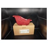 Longaberger Natures Garden Sleigh Dish