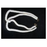 Double Strand of Beaded Necklace Clasp is SS