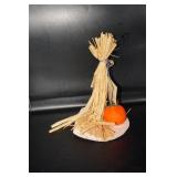 1997 Annalee Wheat Stalk and Pumpkin