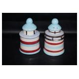 Pair of Light House S&P Shakers