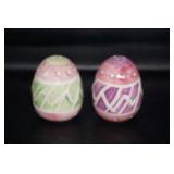 Egg Shaped S&P Shakers