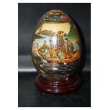 Asian Theme Egg w/stand