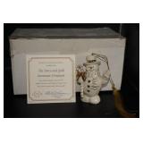 Lenox The Ivory and Gold Snowman Ornament