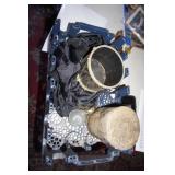 BL with Candle and Christmas Drum Planter