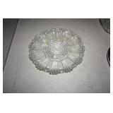 Scalloped Round Serving Tray