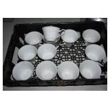 BL of Coffee Cups - Imperia China Serenity Pattern