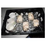 BL of Coffee Cups and Wine Glasses