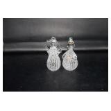Two Spun Glass Snowmen
