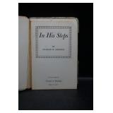 Vtg In His Steps Religious Book