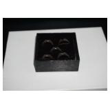 Set of Five Sterling Silver Rings