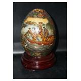 Asian Theme Egg w/stand