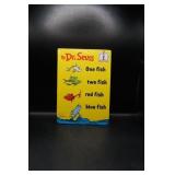Dr Seuss 1 Fish,2 Fish,Red Fish, Blue Fish Book