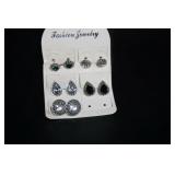 Set of 5 Fashion Earrings