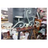 Cast Iron Candle Holder