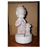Little Girl Praying Music Box