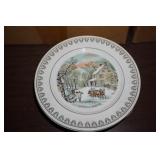 Currie & Ives Decorative Plate Winter