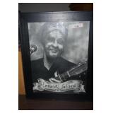 Framed Picture Johnny Cash Immortally Be Loved