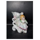 Victorian Lady Bud Vase