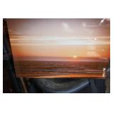 Metal Picture of Sunset/Sunrise