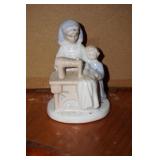 Nun Porcelain Figurine w/child