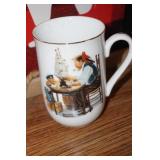 Norman Rockewell Coffee Cup For a Good Boy