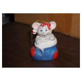 Sm Mouse & Stocking Bell