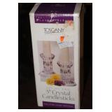 Nip Set of 2 Candle Holders 3in