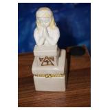 Angel Trinket Container