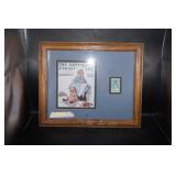 F&M Saturday Evening Post Picture & 1st Day Stamp