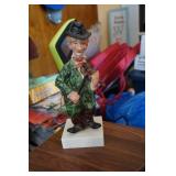 Music Box Man Playing a Violin