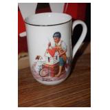 Norman Rockewell Coffee Cup Doll House for Sis