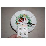 NIP Black Paper Party Plates Ceramic