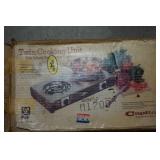 Vtg Twin Cooking Unit