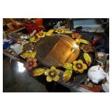 Mirror w/Flowers & Leaves