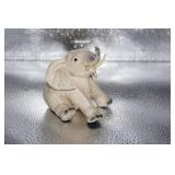 Pottery Elephant Sitting Down