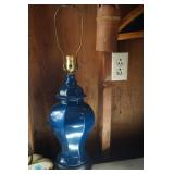Blue Table Lamp