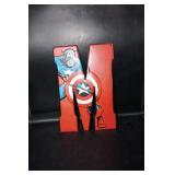Metal Captain America Sign